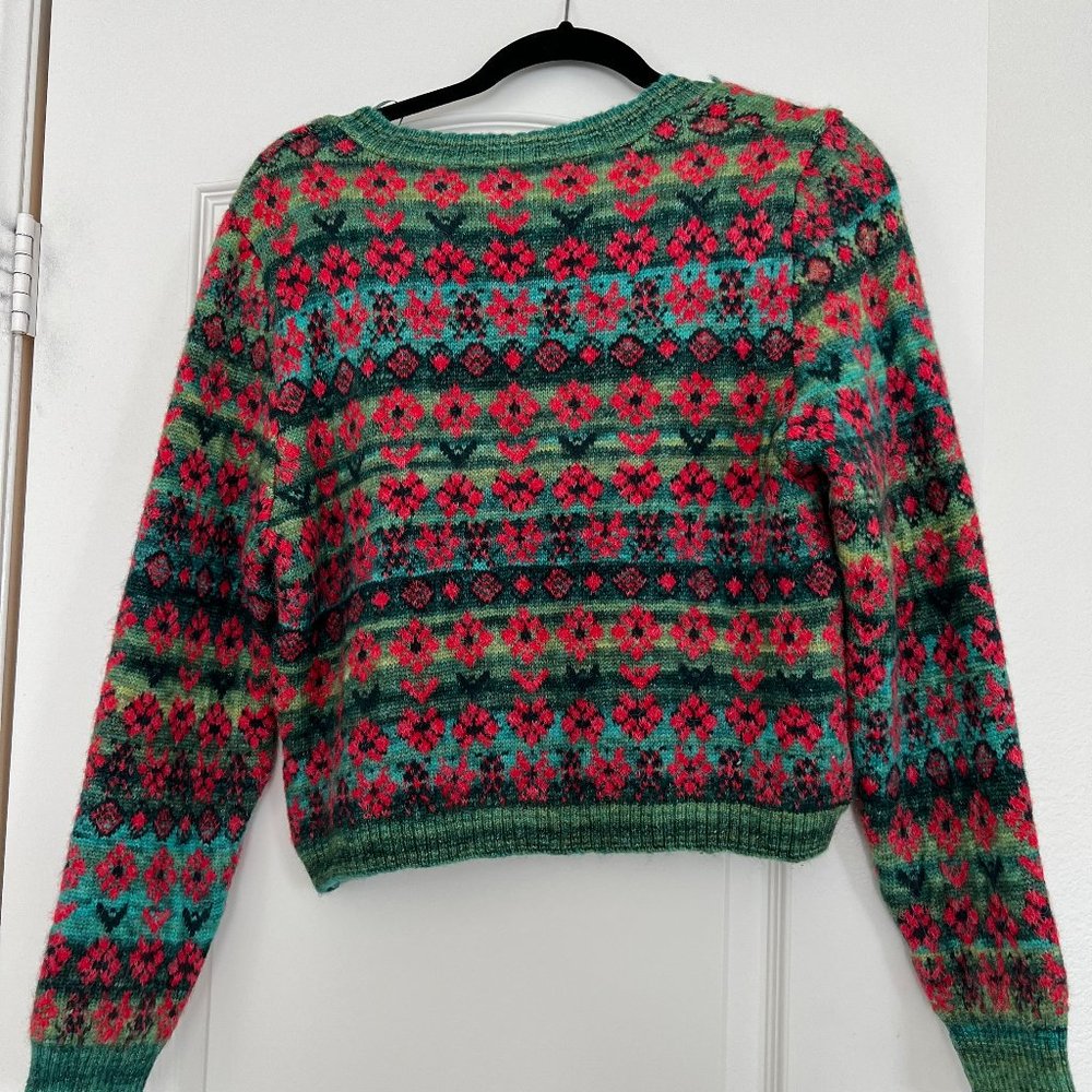 Zara Printed Sweater (NWT)